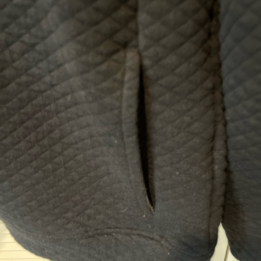 Weatherproof Men's Black Zip-Up Quilted Sweater - Picture 6 of 9